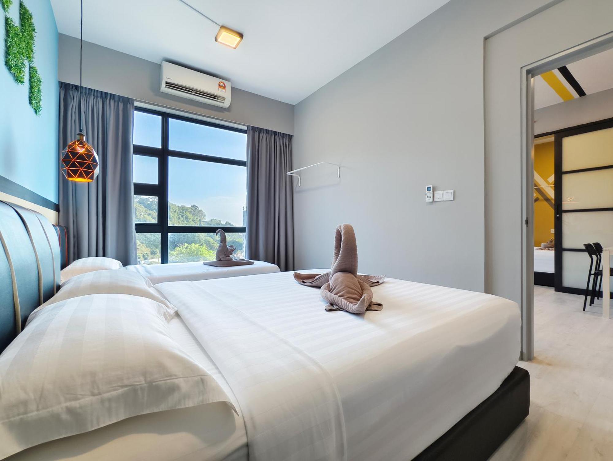Aj @ Jesselton Quay Kk Apartment *